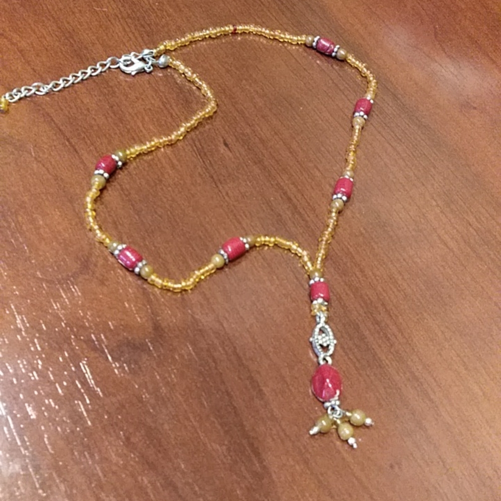 Vintage beaded necklace